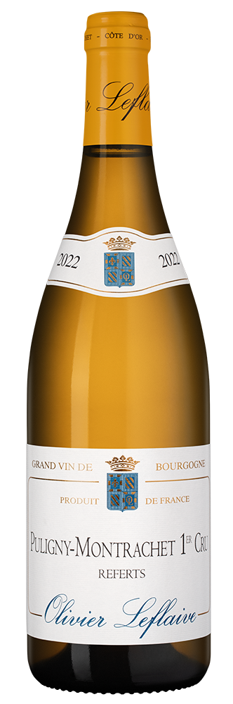 Вино Puligny-Montrachet Premier Cru Referts, Olivier Leflaive Freres, 2022, (150100), Франция, Бургундия, белое, сухое, 0.75 л, Пюлиньи-Монраше Премье Крю Рефер, цена 54990 рублей