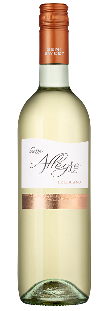 Вино Terre Allegre Trebbiano, Cielo, (158244), Италия, Венето, белое, полусладкое, 0.75 л, Терре Аллегре Треббьяно, цена 1590 рублей