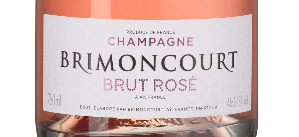 Шампанское Brut Rose в подарочной упаковке, Brimoncourt, (141356), Франция, Шампань, розовое, брют, 0.75 л, Брют Розе, цена 18490 рублей