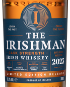 Крепкие напитки The Irishman Cask Strength Vintage Release в подарочной упаковке