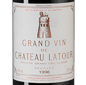 Вино 1996 года урожая Chateau Latour
