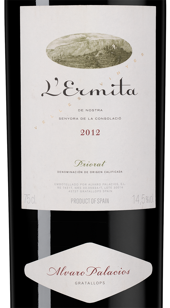 Вино L'Ermita Velles Vinyes, Alvaro Palacios, 2012, (89568), Испания, Каталония, красное, сухое, 0.75 л, Л`Эрмита Веллес Виньес, цена 244990 рублей