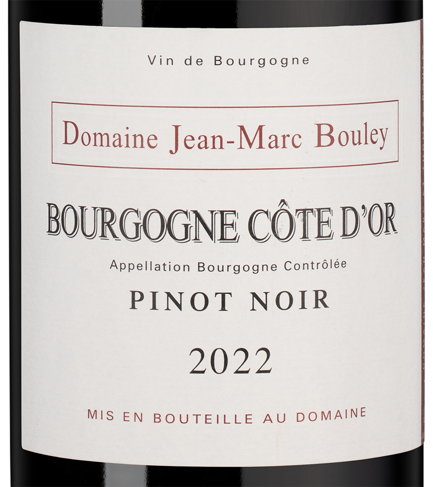 Вино Bourgogne Pinot Noir, Domaine Jean-Marc & Thomas Bouley, 2022, (154758), Франция, Бургундия, красное, сухое, 0.75 л, Бургонь Пино Нуар, цена 12490 рублей