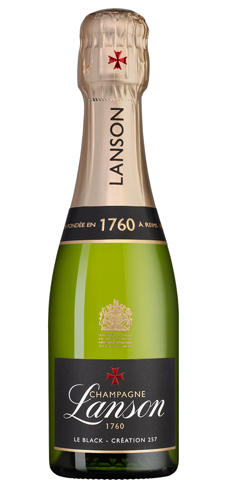 Шампанское Le Black Creation Brut, Lanson, 0.2л, (155787), Франция, Шампань, белое, брют, 0.2 л, Ле Блэк Креасьон Брют, цена 3990 рублей