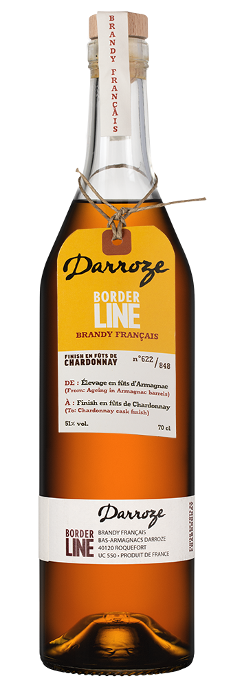 Арманьяк Darroze Borderline Finish Chardonnay, (149029), Франция, Арманьяк, 0.7 л, Дарроз Бордерлайн Финиш Шардоне, цена 11990 рублей