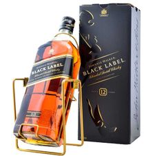 Виски Johnnie Walker Black Label, (139779), gift box в подарочной упаковке, Купажированный 12 лет, Соединенное Королевство, 3 л, Джонни Уокер Блэк Лейбл цена 20240 рублей