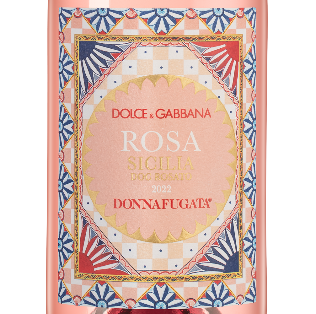 Вино Dolce&Gabbana Rosa в подарочной упаковке, Donnafugata, 2022, (142183), Италия, Сицилия, розовое, сухое, 0.75 л, Роза, цена 9990 рублей
