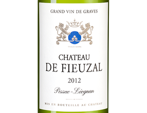 Вино Chateau de Fieuzal Blanc, (119992), белое сухое, 2012 г., 0.75 л, Шато де Фьёзаль Блан цена 12190 рублей