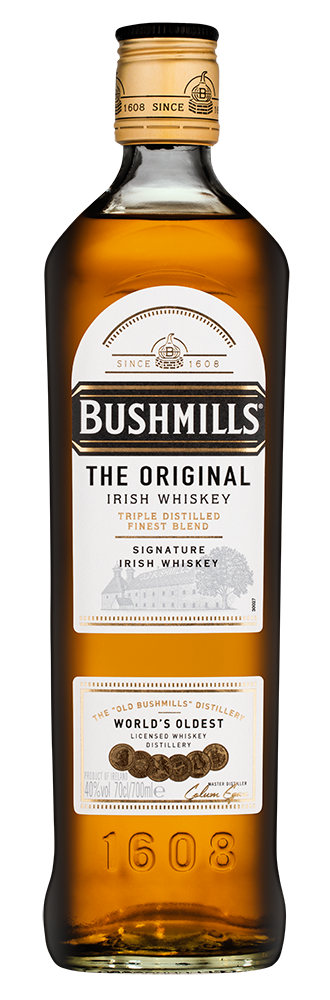 Виски Bushmills The Original Blend, (155653), Соединенное Королевство, Северная Ирландия, 0.7 л, Бушмилс Зе Ориджинал Бленд, цена 1879 рублей