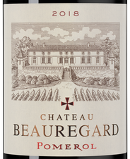 Вино Chateau Beauregard (Pomerol), (148025), красное сухое, 2018 г., 0.75 л, Шато Борегар цена 17990 рублей