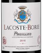 Вино со смородиновым вкусом Lacoste-Borie