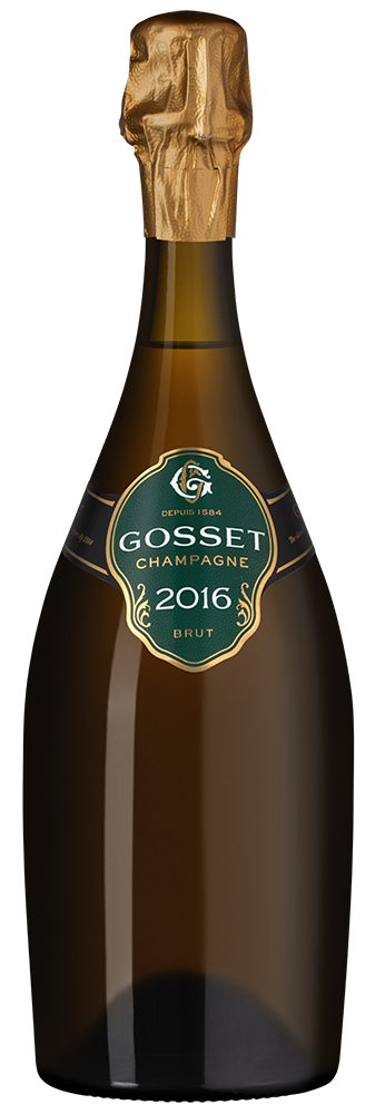 Шампанское Gosset Grand Millesime Brut, 2016, (152670), Франция, Шампань, белое, экстра брют, 0.75 л, Гран Миллезим Брют, цена 24490 рублей