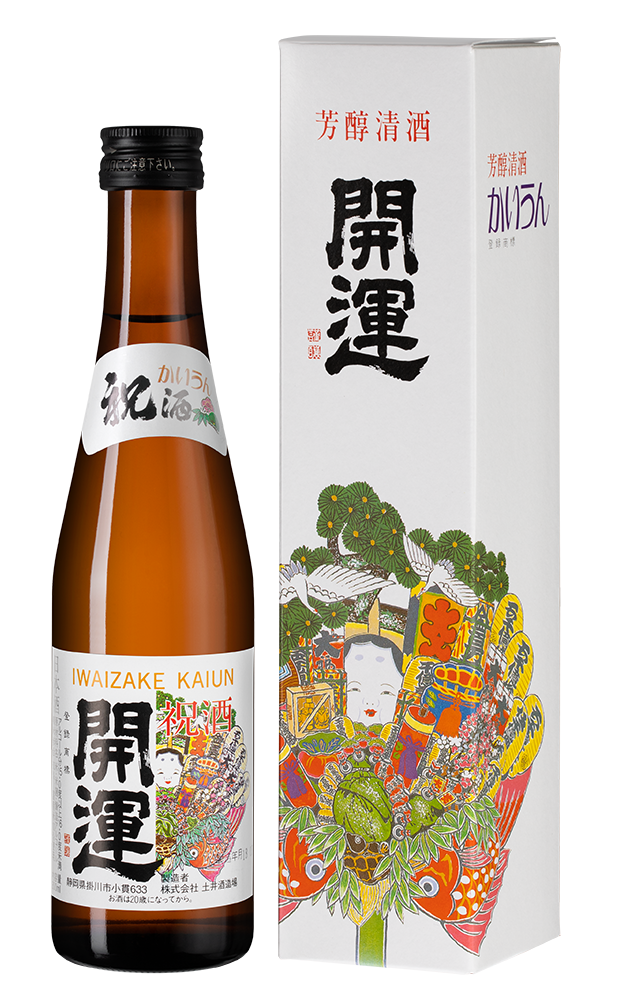 Саке Kaiun Iwaizake в подарочной упаковке, 0.3л, (121858), Япония, Сидзуока, 0.3 л, Кайун Иваидзаке, цена 1493 рублей