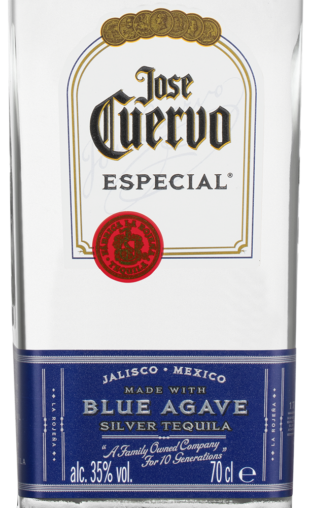 Текила Tequila Jose Cuervo Especial Silver, (155515), Мексика, Халиско, 0.7 л, Эспесьяль Сильвер, цена 1813 рублей