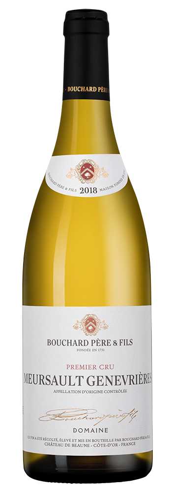 Вино Meursault Premier Cru Genevrieres, Bouchard Pere & Fils, 2021, (142872), Франция, Бургундия, белое, сухое, 0.75 л, Мерсо Премье Крю Женеврьер, цена 52990 рублей