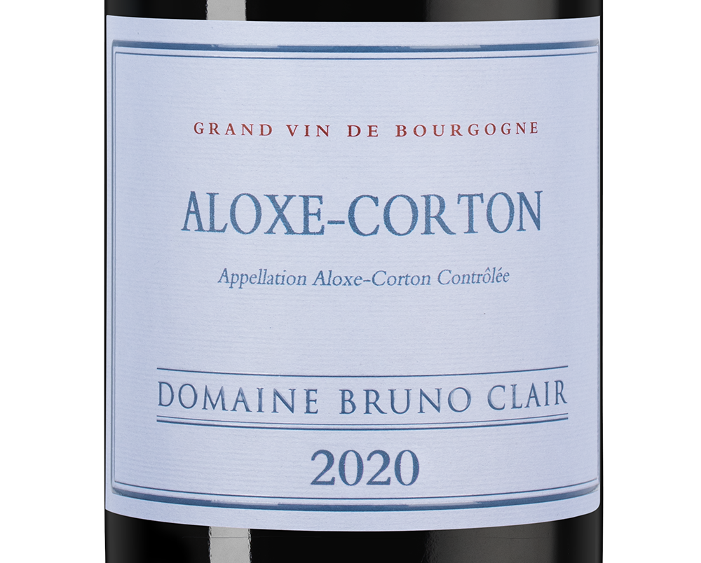 Вино Aloxe-Corton, Domaine Bruno Clair, 2020, (155099), Франция, Бургундия, красное, сухое, 0.75 л, Алос-Кортон, цена 19990 рублей