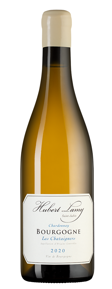Вино Bourgogne Chardonnay Les Chataigners, Domaine Hubert Lamy, 2020, (144863), Франция, Бургундия, белое, сухое, 0.75 л, Бургонь Шардоне Ле Шатенье, цена 15990 рублей