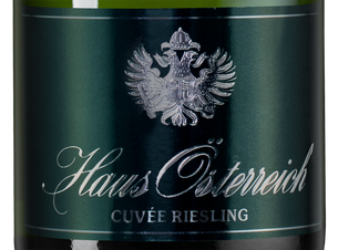 Игристое вино Haus Osterreich Cuvee Riesling Sekt, (138794), белое брют, 2020 г., 0.75 л, Хаус Остеррайх Кюве Рислинг Зект цена 3290 рублей