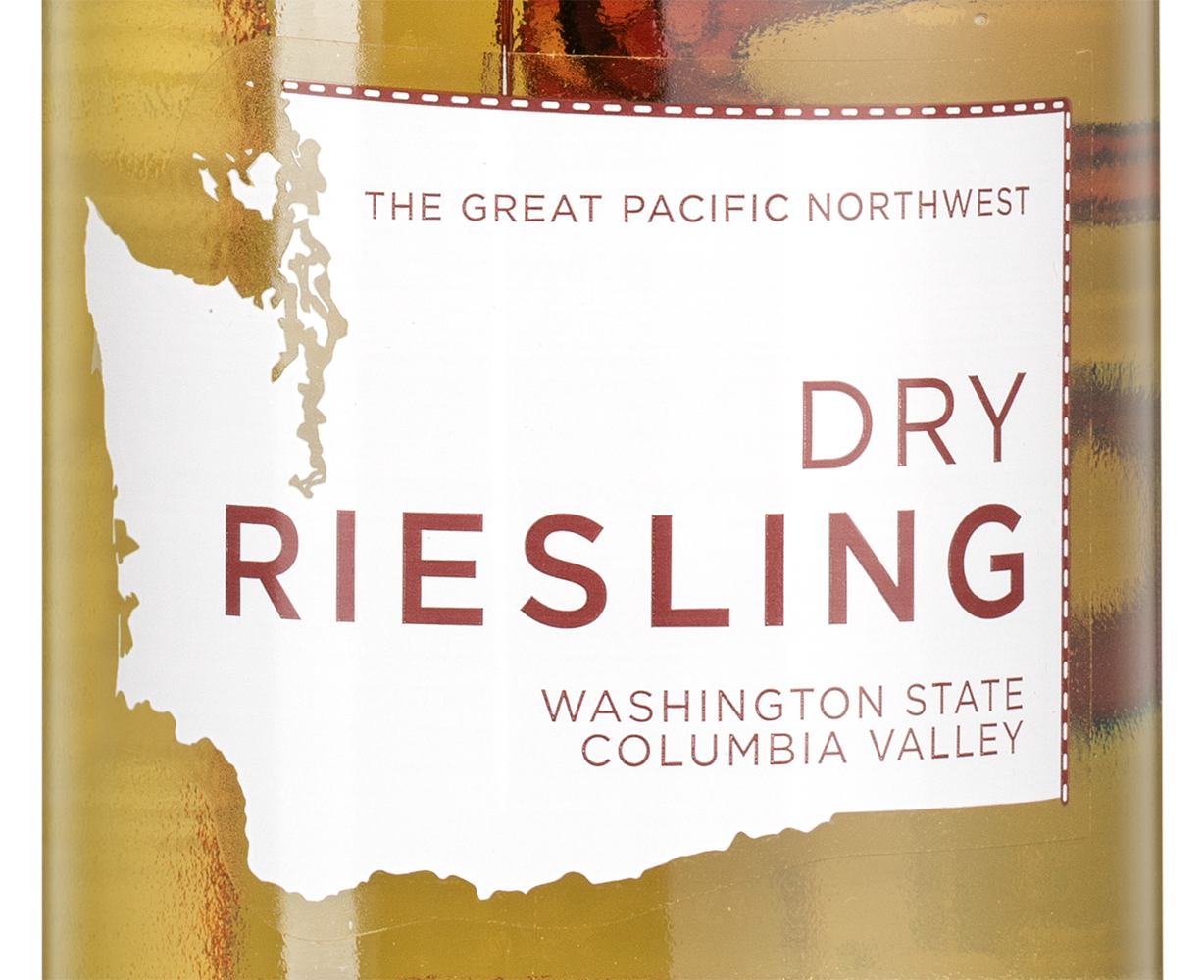 Вино Dry Riesling, Pacific Rim Winemakers, 2020, (133470), Соединенные Штаты Америки, Вашингтон, белое, полусухое, 0.75 л, Драй Рислинг, цена 3490 рублей