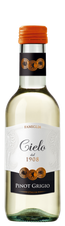 Вино Pinot Grigio , (115703), белое полусухое, 2018 г., 0.187 л, Пино Гриджо цена 490 рублей