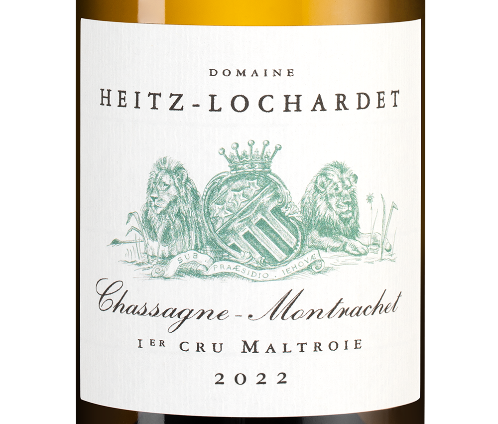 Вино Chassagne-Montrachet Premier Cru Maltroie, Armand Heitz, 2022, (156155), Франция, Бургундия, белое, сухое, 0.75 л, Шассань-Монраше Премье Крю Мальтруа, цена 34990 рублей