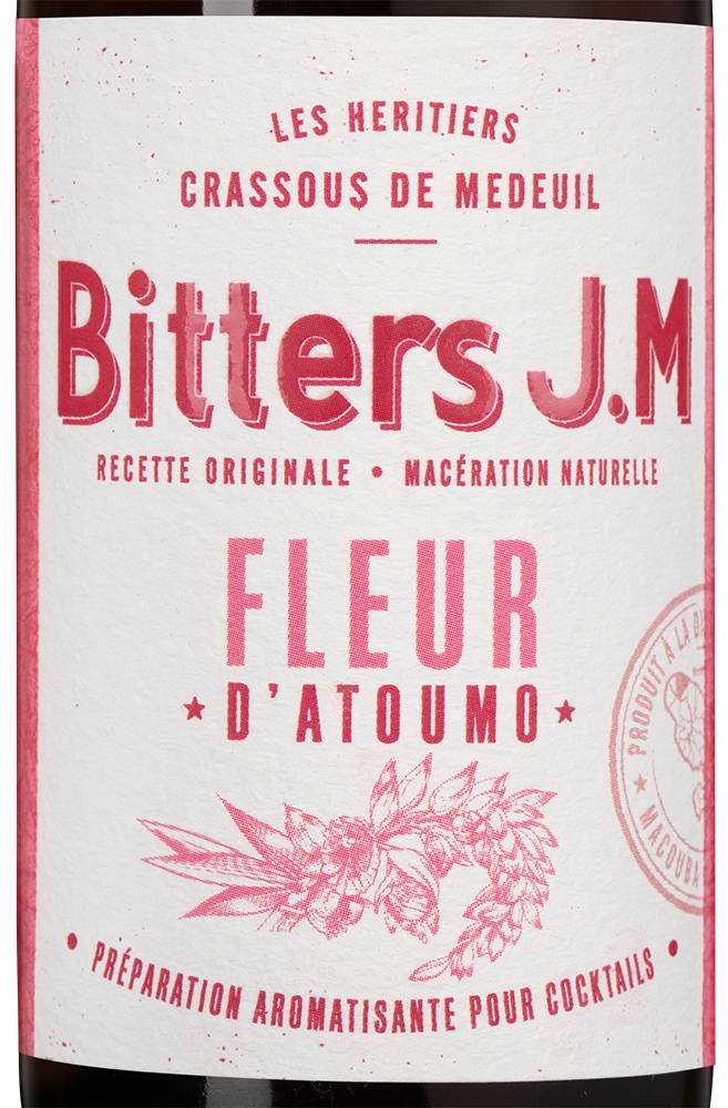 Биттер Bitter J.M Fleur D'Atoumo, 0.1л, (141318), Франция, Мартиника, 0.1 л, Биттер Джей Эм Флёр Д'Атоумо, цена 3790 рублей