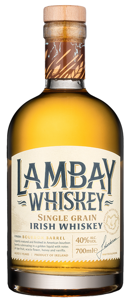 Виски Lambay Single Grain Irish Whiskey, (156459), Ирландия, Остров Ламбей, 0.7 л, Ламбей Сингл Грейн, цена 3690 рублей
