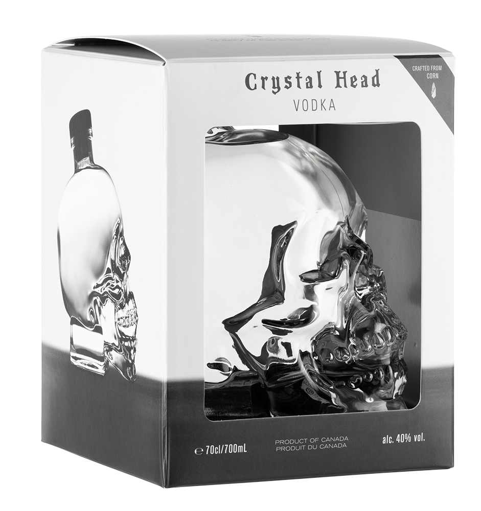 Водка Crystal Head в подарочной упаковке, (122159), Канада, 0.7 л, Водка Кристал Хэд, цена 11990 рублей