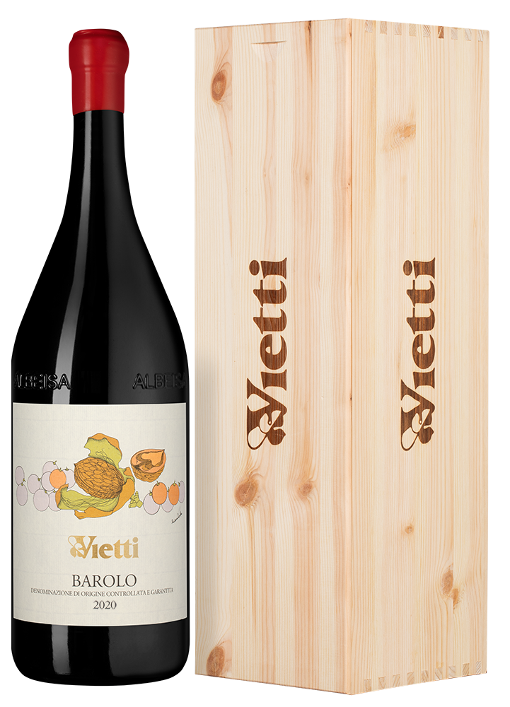 Вино Barolo, Vietti, 2020, 3л, (150399), Италия, Пьемонт, красное, сухое, 3 л, Бароло, цена 109990 рублей