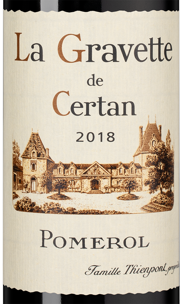 Вино La Gravette de Certan, Vieux Chateau Certan, 2018, 0.375л, (154546), Франция, Бордо, красное, сухое, 0.375 л, Ла Гравет де Сертан, цена 11990 рублей