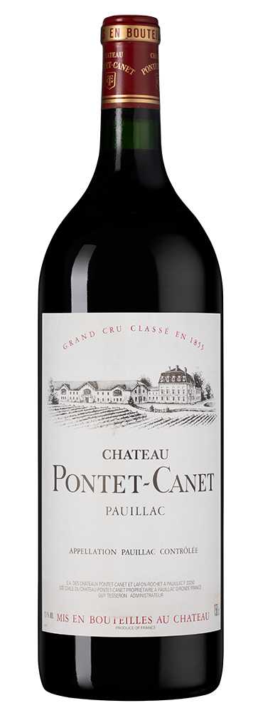 Вино Chateau Pontet-Canet Grand Cru Classe (Pauillac), 2020, 1.5л, (134146), Франция, Бордо, красное, сухое, 1.5 л, Шато Понте-Кане, цена 77490 рублей