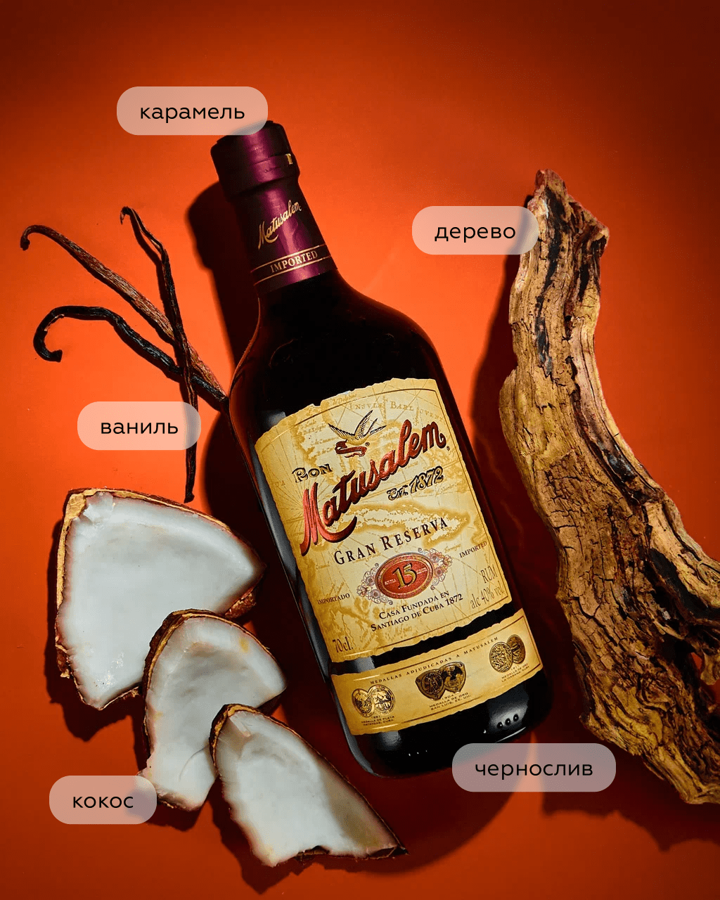 Ром Matusalem Gran Reserva 15 years old в подарочной упаковке, (147485), Доминиканская Республика, Доминиканская Республика, 0.7 л, Матусалем Гран Резерва 15 лет, цена 5190 рублей