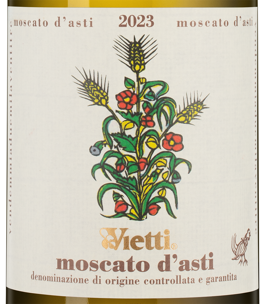 Игристое вино Moscato d'Asti, Vietti, 2023, (147419), Италия, Пьемонт, белое, сладкое, 0.75 л, Москато д'Асти, цена 5490 рублей