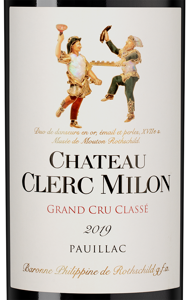 Вино Chateau Clerc Milon (Pauillac), 2019, (150933), Франция, Бордо, красное, сухое, 0.75 л, Шато Клер Милон, цена 29990 рублей