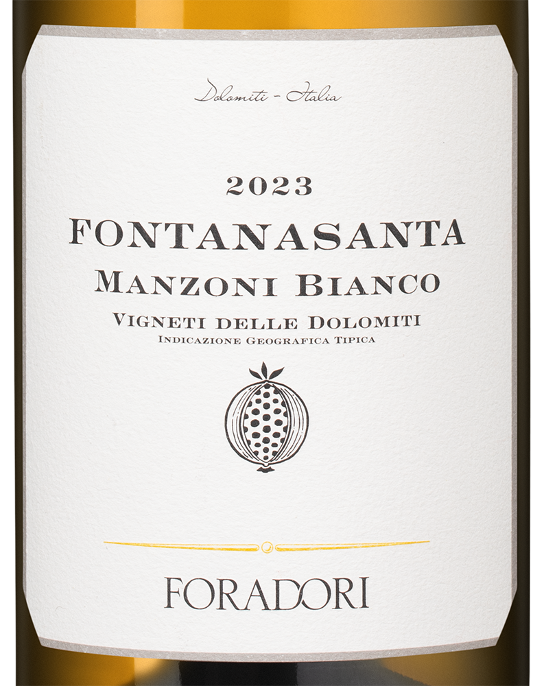 Вино Fontanasanta, Foradori, 2023, (147878), Италия, Трентино-Альто Адидже, белое, сухое, 0.75 л, Фонтанасанта, цена 6990 рублей