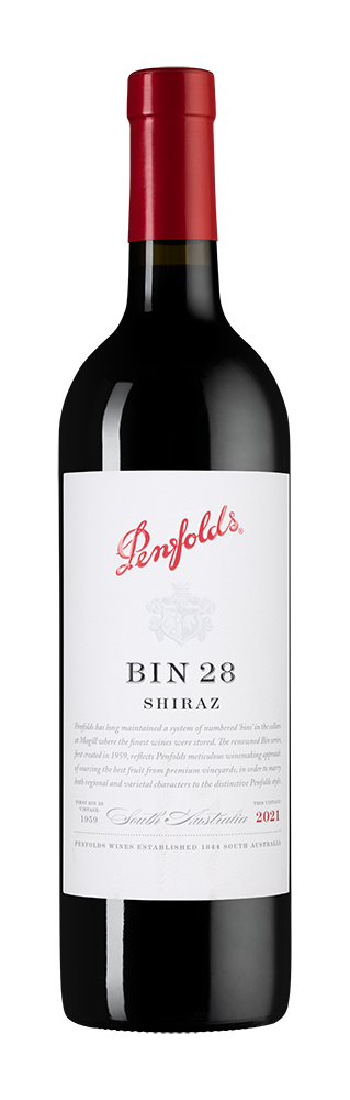 Вино Penfolds Bin 28 Kalimna Shiraz, 2021, (149635), Австралия, Южная Австралия, красное, сухое, 0.75 л, Пенфолс Бин 28 Калимна Шираз, цена 9490 рублей