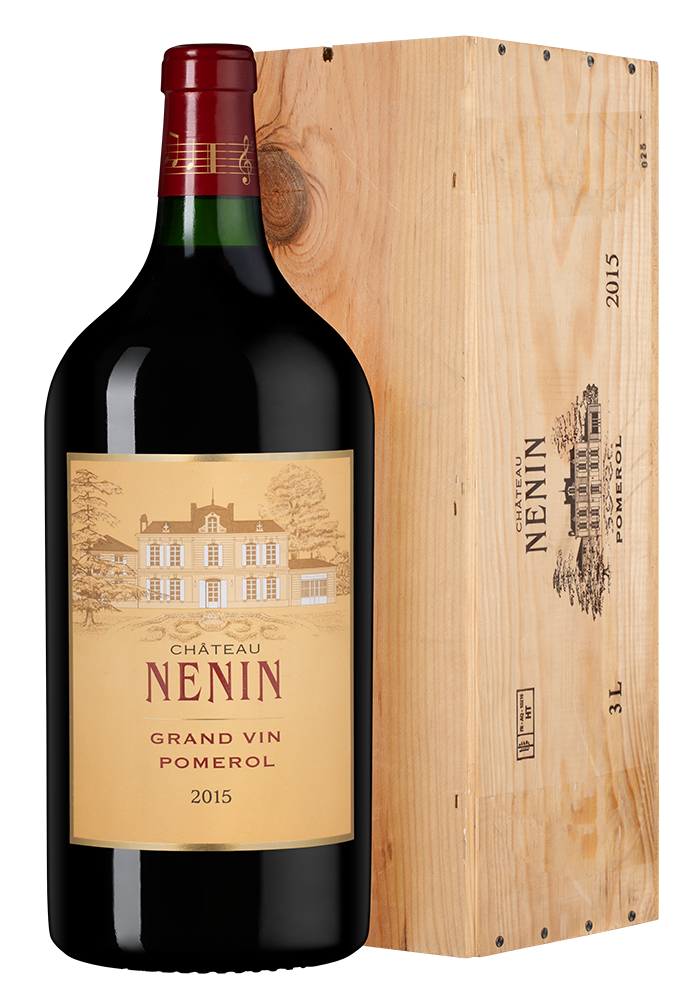 Вино Chateau Nenin, 2015, 3л, (158738), Франция, Бордо, красное, сухое, 3 л, Шато Ненен, цена 124990 рублей