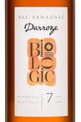 Крепкие напитки из Франции Bas-Armagnac Darroze Biologic 7 Ans d'Age в подарочной упаковке