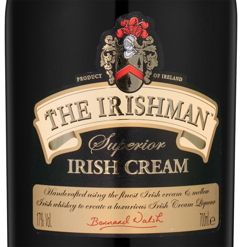 Ликер The Irishman Superior Irish Cream, (149680), Ирландия, 0.7 л, Зе Айришмен Супириор Айриш Крим, цена 3990 рублей
