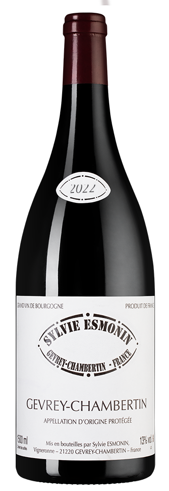 Вино Gevrey-Chambertin, Domaine Sylvie Esmonin, 2022, 1.5л, (152708), Франция, Бургундия, красное, сухое, 1.5 л, Жевре-Шамбертен, цена 54990 рублей