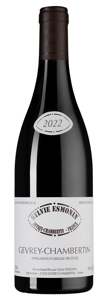 Вино Gevrey-Chambertin, Domaine Sylvie Esmonin, 2022, (152707), Франция, Бургундия, красное, сухое, 0.75 л, Жевре-Шамбертен, цена 24990 рублей