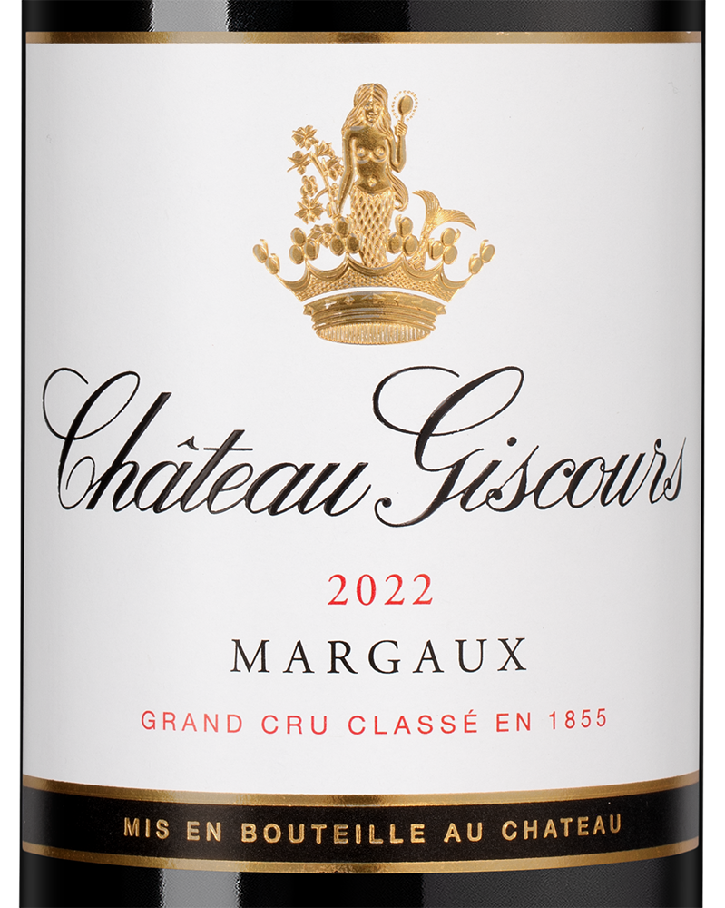 Вино Chateau Giscours (Margaux), 2022, (146261), Франция, Бордо, красное, сухое, 0.75 л, Шато Жискур, цена 23490 рублей