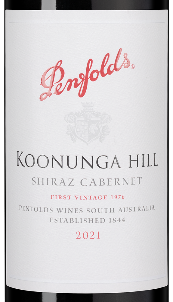 Вино Koonunga Hill Shiraz Cabernet, Penfolds, 2021, (149426), Австралия, Южная Австралия, красное, сухое, 0.75 л, Кунунга Хилл Шираз Каберне, цена 3690 рублей