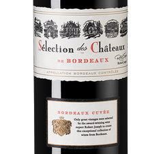 Вино Selection des Chateaux de Bordeaux Rouge, (138220), красное сухое, 0.375 л, Селексьон де Шато де Бордо Руж цена 990 рублей