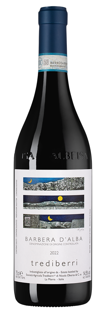 Вино Barbera d'Alba, Trediberri, 2022, (144812), Италия, Пьемонт, красное, сухое, 0.75 л, Барбера д'Альба, цена 5490 рублей