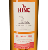 Коньяк Hine Domaines Hine Bonneuil Grande Champagne 2008 г.  в подарочной упаковке