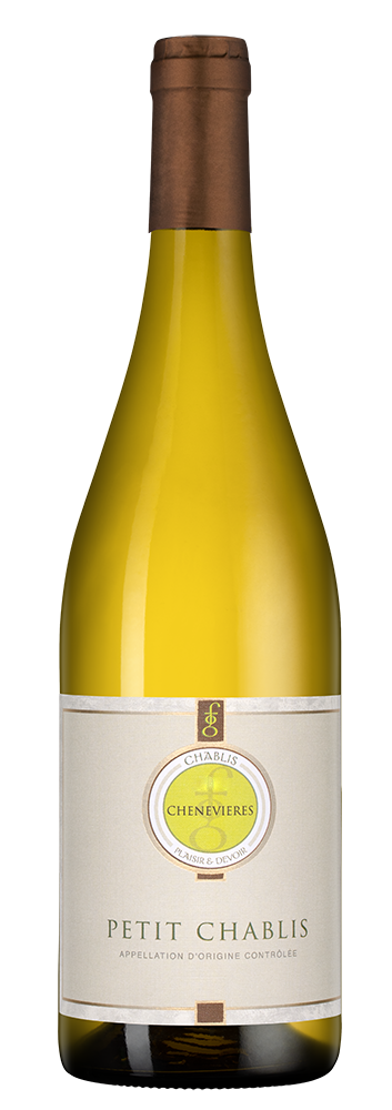 Вино Petit Chablis, Domaine des Chenevieres, 2022, (144044), Франция, Бургундия, белое, сухое, 0.75 л, Пти Шабли, цена 5990 рублей