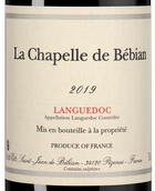 Вино к пасте La Chapelle de Bebian Rouge