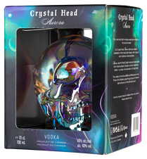 Водка Crystal Head Aurora в подарочной упаковке, (122158), gift box в подарочной упаковке, 40%, Канада, 0.7 л, Кристал Хэд Аврора цена 11190 рублей
