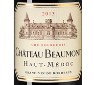 Вино 2013 года урожая Chateau Beaumont